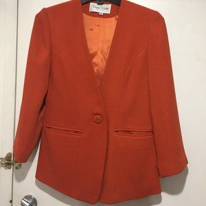 DONNA KAREN WOOL BLAZERS SIZE 38